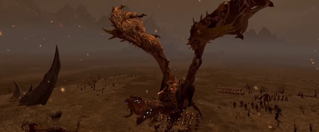 Total War: Warhammer — сражаемся с Драконом Хаоса