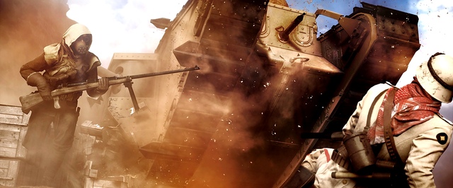 Еще один короткий тизер Battlefield 1 — танки