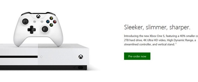 Утечка характеристик Xbox One Slim