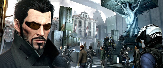 Deus Ex: Mankind Divided — ближний бой в исполнении Адама Дженсена