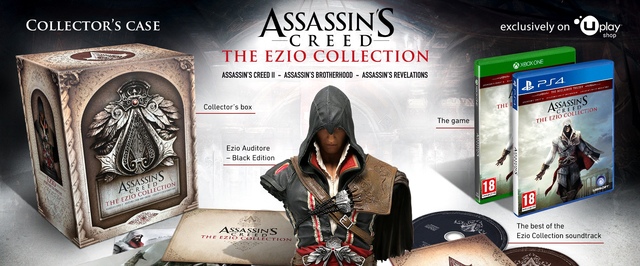 Как выглядит коллекционное издание Assassins Creed Ezio Collection