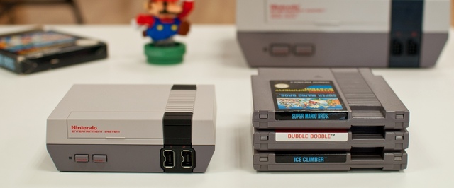 Ностальгическая реклама NES Classic Mini и первые фото устройства