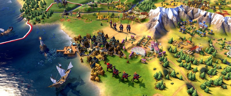 Как в Sid Meiers Civilization VI выглядят боевые действия