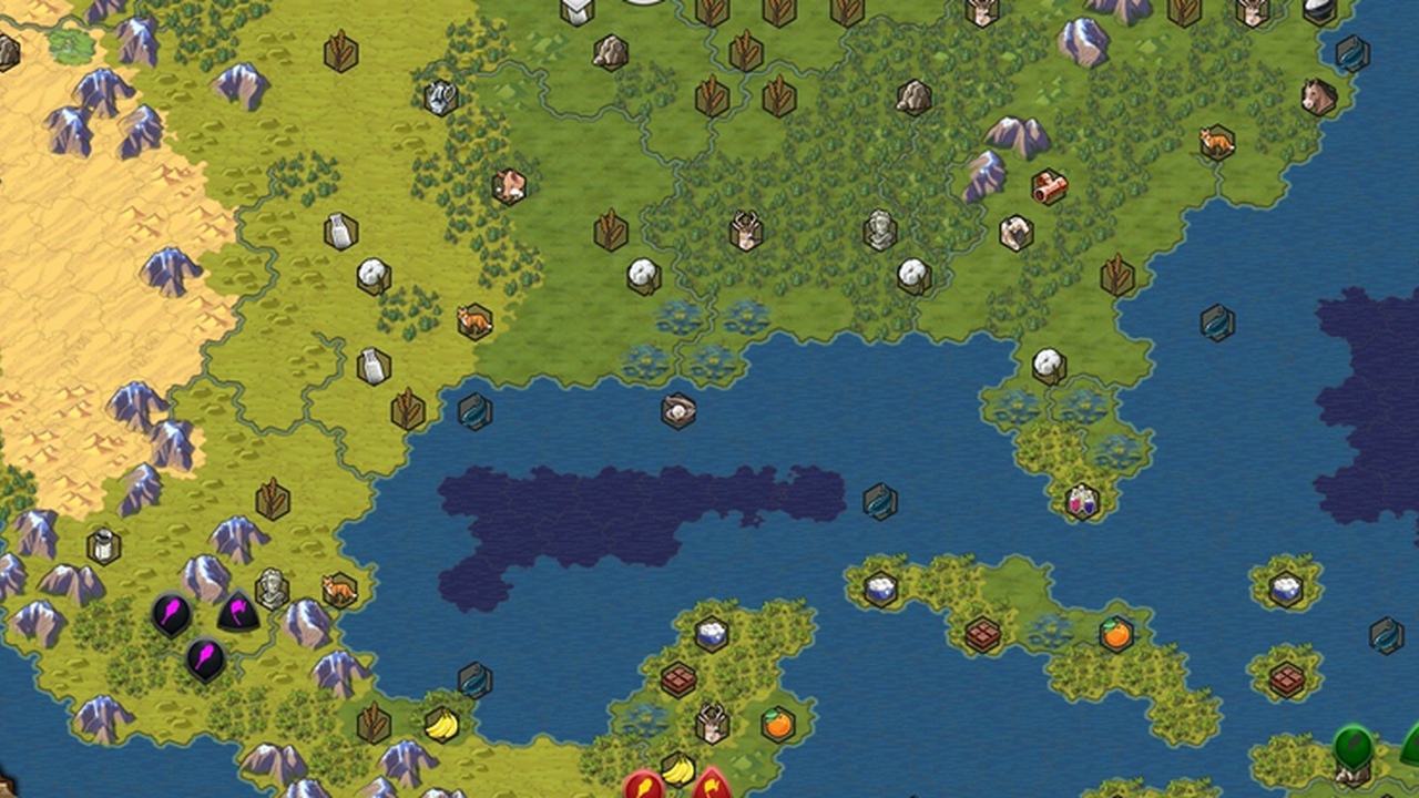 Огромная полит карта земли civilization 6