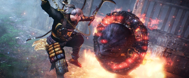 NiOh: битва с боссом на PlayStation 4 Pro