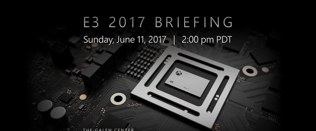 E3 2017: брифинг Xbox пройдет 12 июня