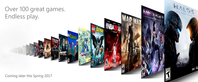 Microsoft анонсировала сервис Xbox Game Pass — игры по подписке