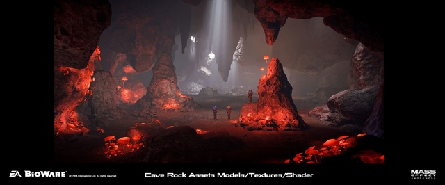 Концепт-арты и рендеры Mass Effect Andromeda