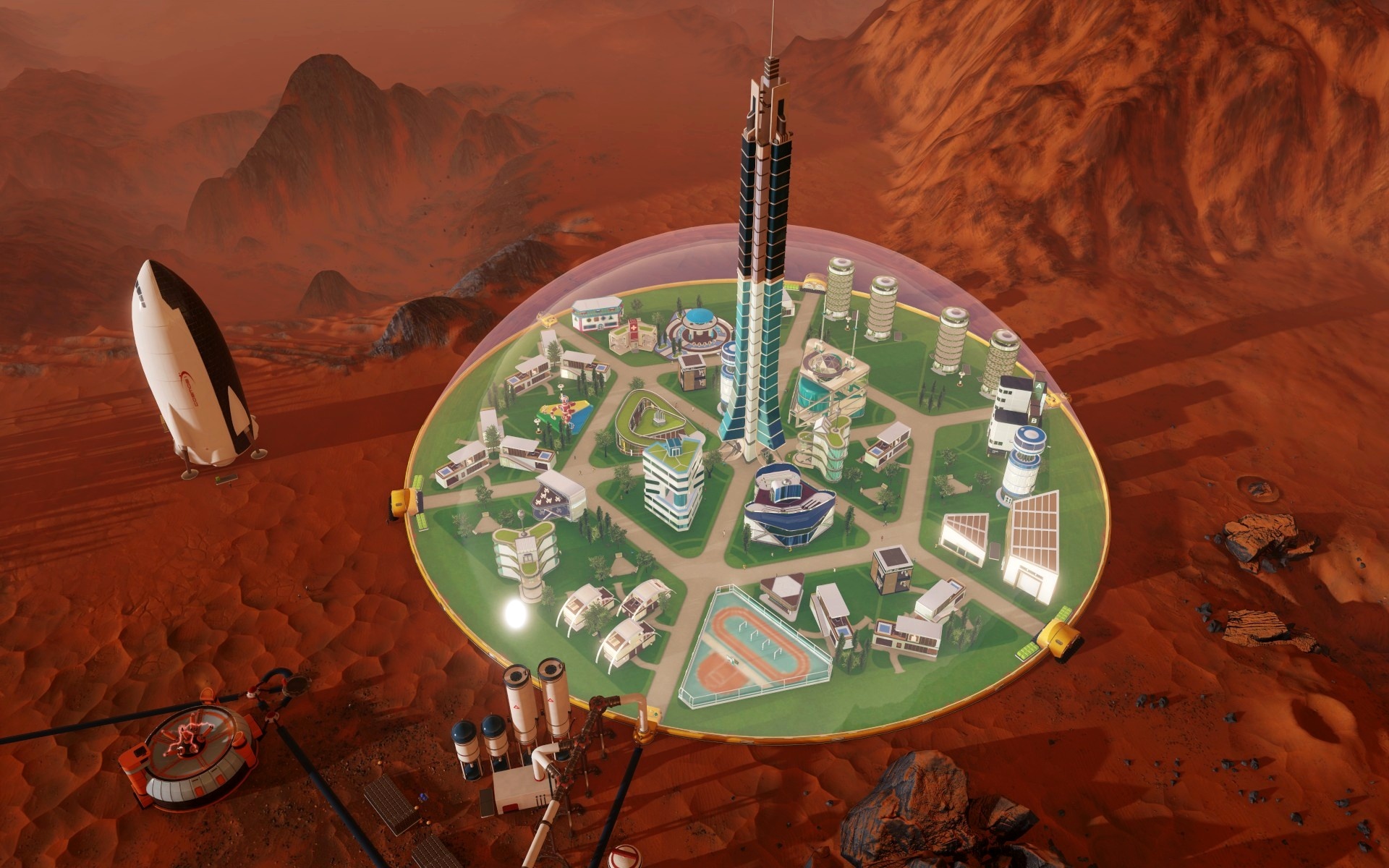 Surviving mars онлайн как играть