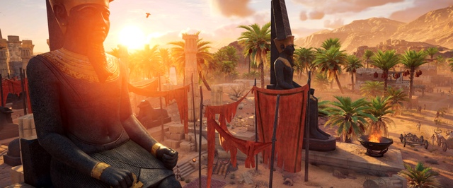 В промо-постере Assassins Creed: Origins зашифровано какое-то сообщение