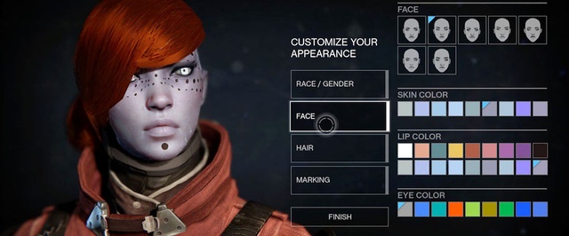 Импортированным персонажам Destiny 2 нельзя изменить внешность