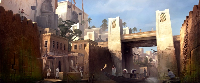 Знакомство с шестью главными регионами Assassins Creed Origins