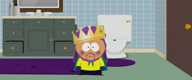 В South Park: The Fractured but Whole цвет кожи персонажа указывает на сложность игры