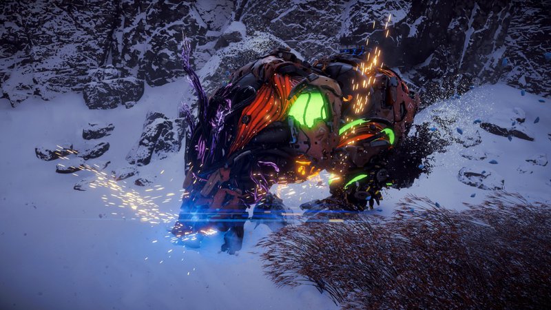 horizon zero dawn обучение усовершенствованный ледошип