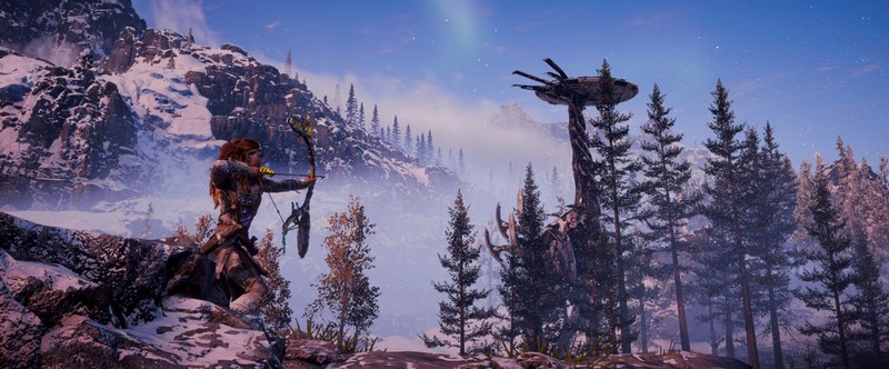 Horizon Zero Dawn: охотимся на новых роботов из дополнения The Frozen Wilds