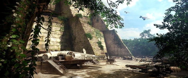 Насколько локации Star Wars Battlefront 2 похожи на сцены из «Звездных Войн»