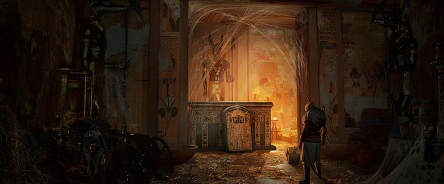 Рассматриваем концепт-арты гробниц из Assassins Creed Origins