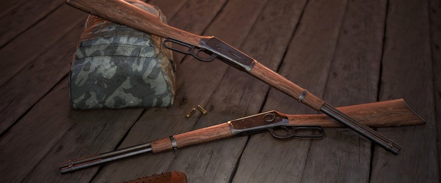Еще одна новинка второй карты Playerunknowns Battlegrounds — винтовка Winchester Model 1894