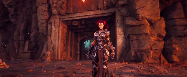 Новый геймплей Darksiders 3: Ярость дерется с лавовым монстром