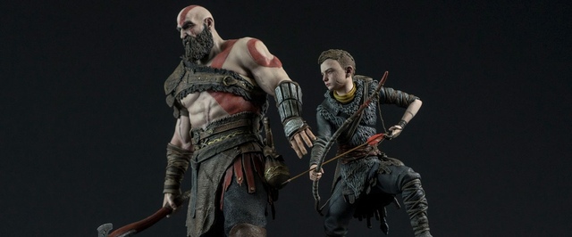 Sideshow и Sony выпустят статуэтку Кратоса и Атрея из God of War