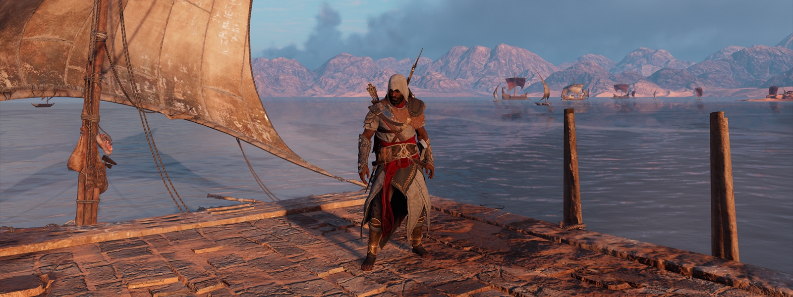 Assassins Creed Origins Незримые: все легендарное оружие, костюмы и маунты