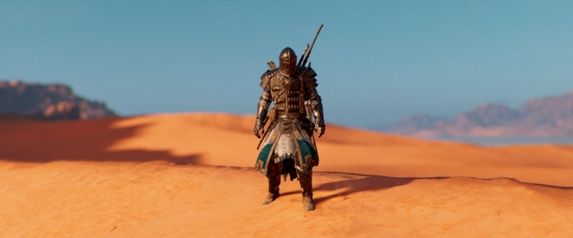 В Assassins Creed Origins появился набор оружия и бесплатный костюм рыцаря из For Honor