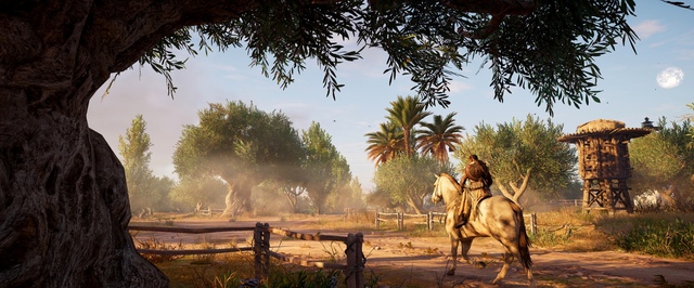 Самые красивые деревья — в Assassins Creed Origins