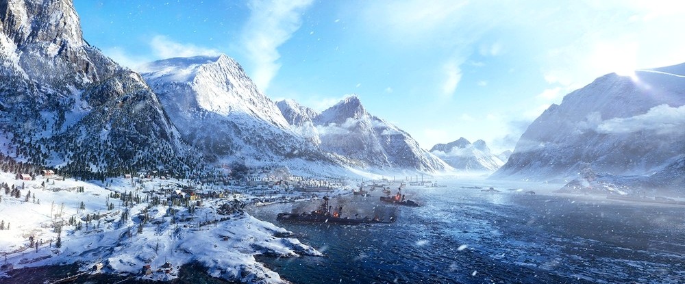 Северное сияние: новые скриншоты Battlefield V