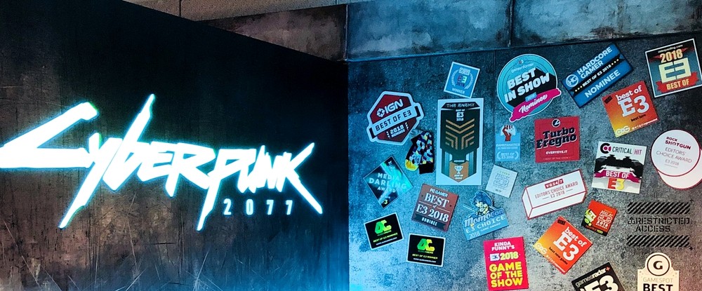 Как выглядела «база» CD Projekt на E3