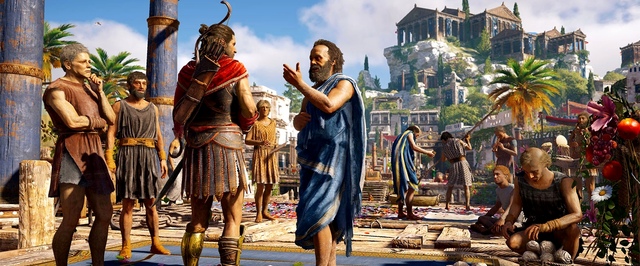 Площадь мира Assassins Creed Odyssey — около 130 квадратных километров