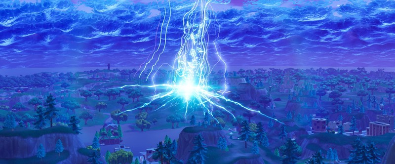 В Fortnite прошел первый уникальный эвент — запуск ракеты, расколовшей небеса