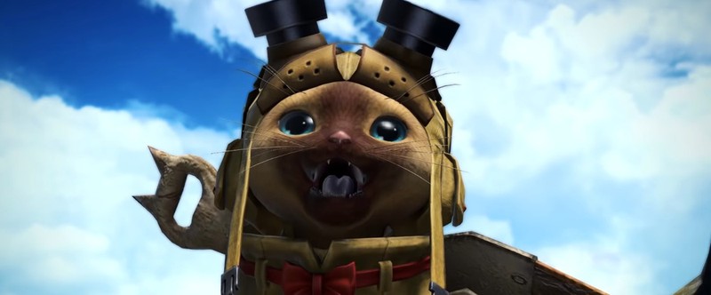 Monster Hunter World: первая демонстрация Бегемота из Final Fantasy