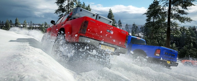 Знакомство с сезонами Forza Horizon 4: зима