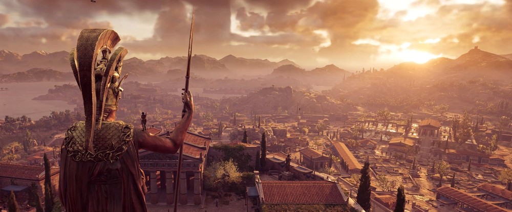 Рассматриваем Афины из Assassins Creed Odyssey