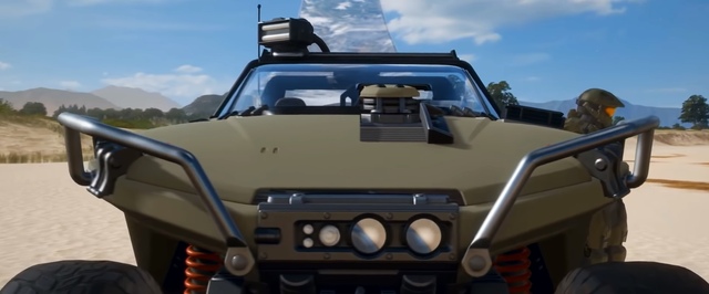 Как в Forza Horizon 4 выглядит заезд на «Вепре» из Halo