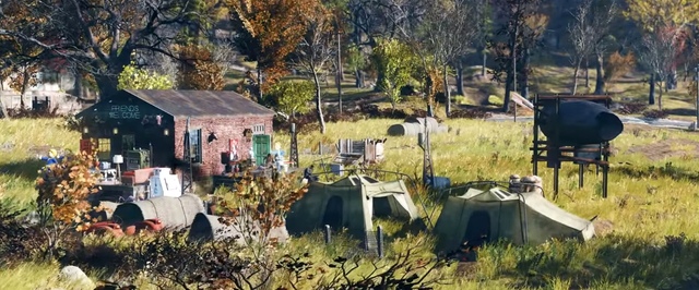 Мир Fallout 76 называется Аппалачия — и здесь любят странное оружие
