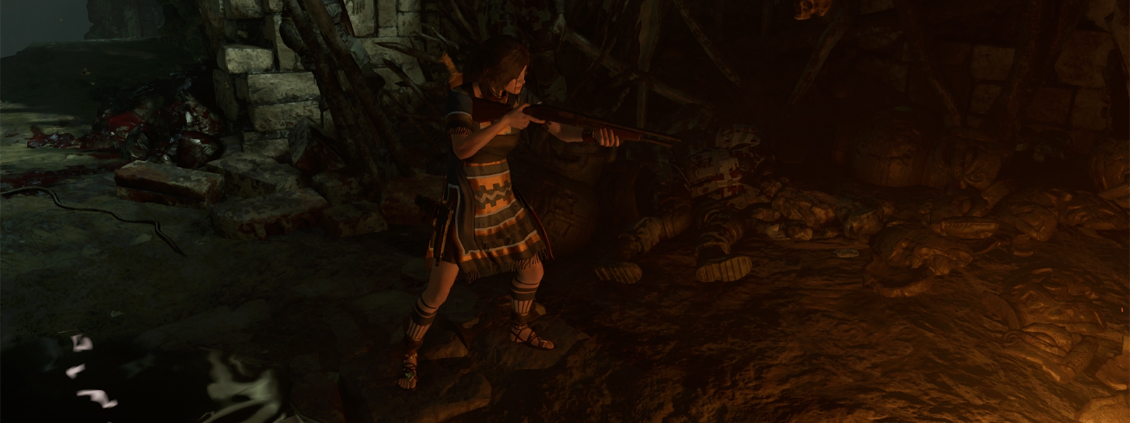 Shadow of the Tomb Raider: где найти дробовик?