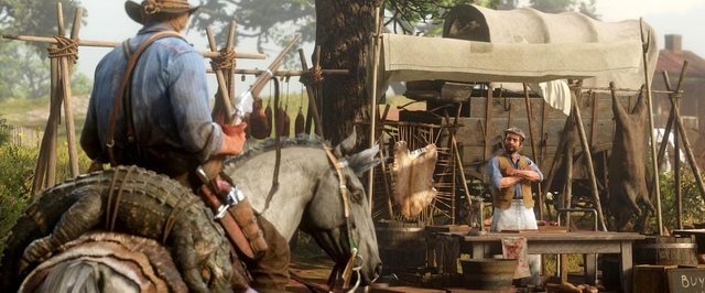 Механики Red Dead Redemption 2: охота, рыбалка и лошади