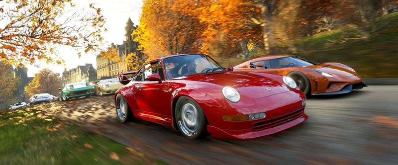 В Forza Horizon 4 очень ловкие овцы — похоже, их невозможно задавить