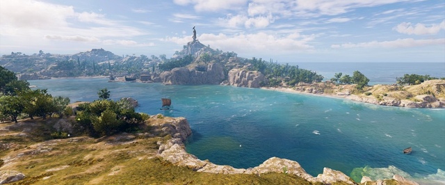 Пешее путешествие через весь мир Assassins Creed Odyssey займет больше двух часов