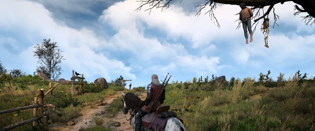 В The Witcher 3 добавили реалистичные облака