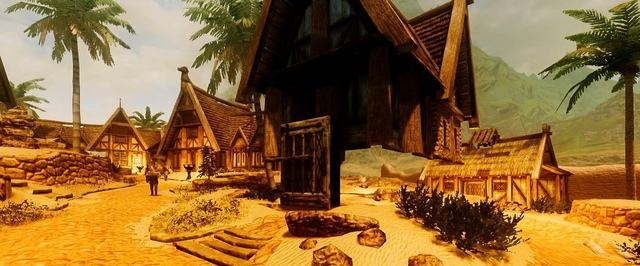 Моддер попытался добавить в The Elder Scrolls 5 Skyrim разрушаемое окружение