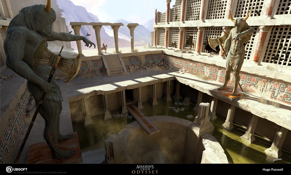 Итака дворец одиссея