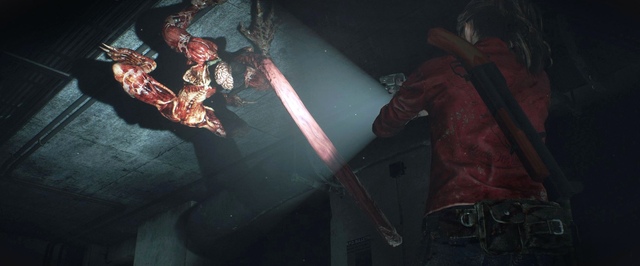 В новом геймплее Resident Evil 2 Клэр Редфилд встречается с лизунами