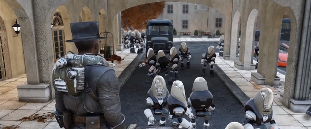 В Fallout 76 десятки роботов устроили «конференцию» в отеле «Уайтспринг»