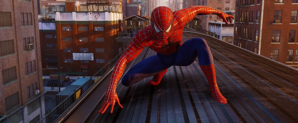 В Spider-Man воссоздают кадры из трилогии «Человека-паука» Сэма Рэйми