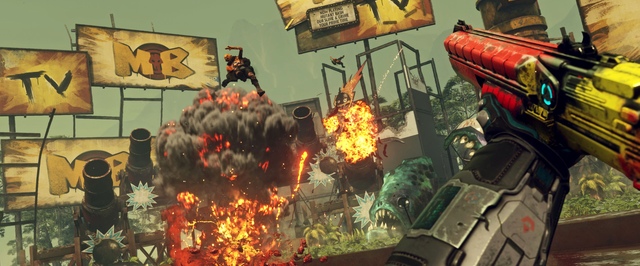 Яркий апокалипсис и гигантский босс: множество геймплейных роликов из превью Rage 2