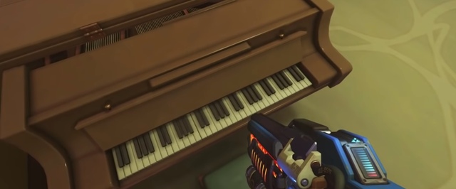 На рояле в Overwatch играют «Коробейников» и музыку из Undertale — с помощью стрельбы