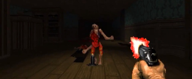Моддер пытается воссоздать Resident Evil 2 в первом Doom