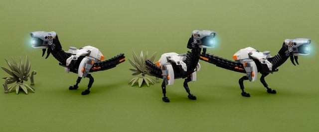 Галерея: LEGO-фигурки роботов из Horizon Zero Dawn